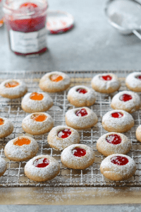 jam thumbprint cookies